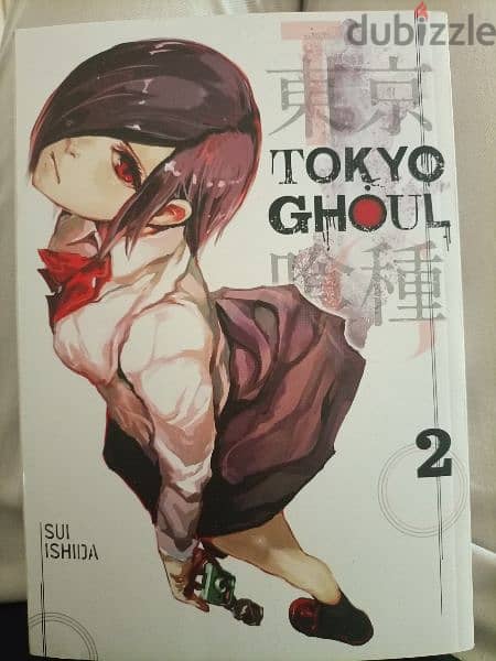 Manga: Anime death note , Naruto , Noragami , Tokyo ghoul, books 2
