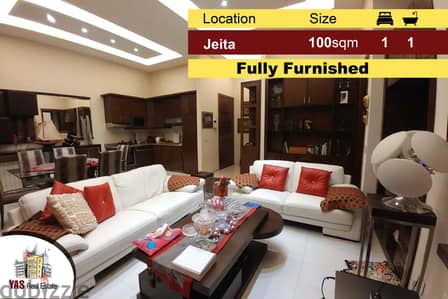 Jeita 100m2 | Designer's Signature | Fully Furnished | New |