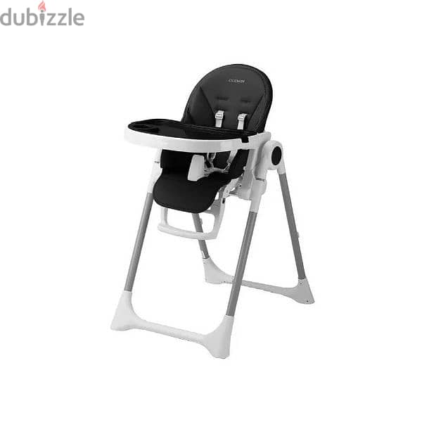 Folding High Chair For Babies And Toddlers - Black 0
