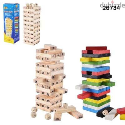 Jenga wood game