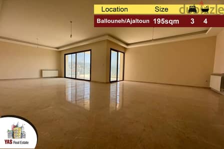 Ballouneh/Ajaltoun 195m2 | High End | Panoramic View | Catch |