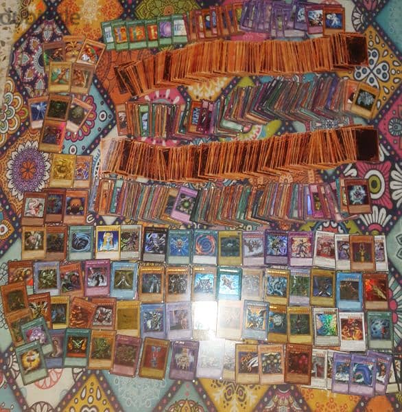 collection of yugioh cards 700++ 2