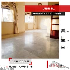 apartment for sale in jbeil 220 SQM REF#JH17248