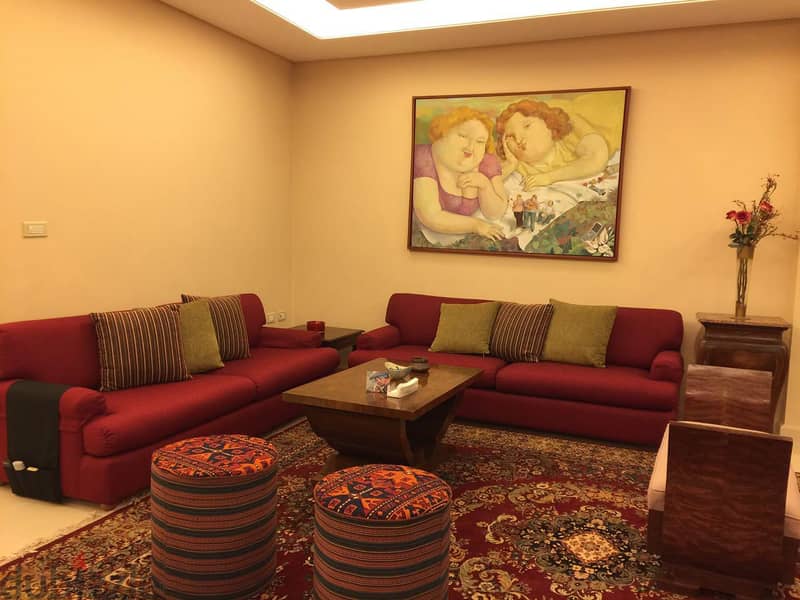 FULLY FURNISHED IN ACHRAFIEH PRIME (190SQ) 3 BEDROOMS , (ACR-160) 1