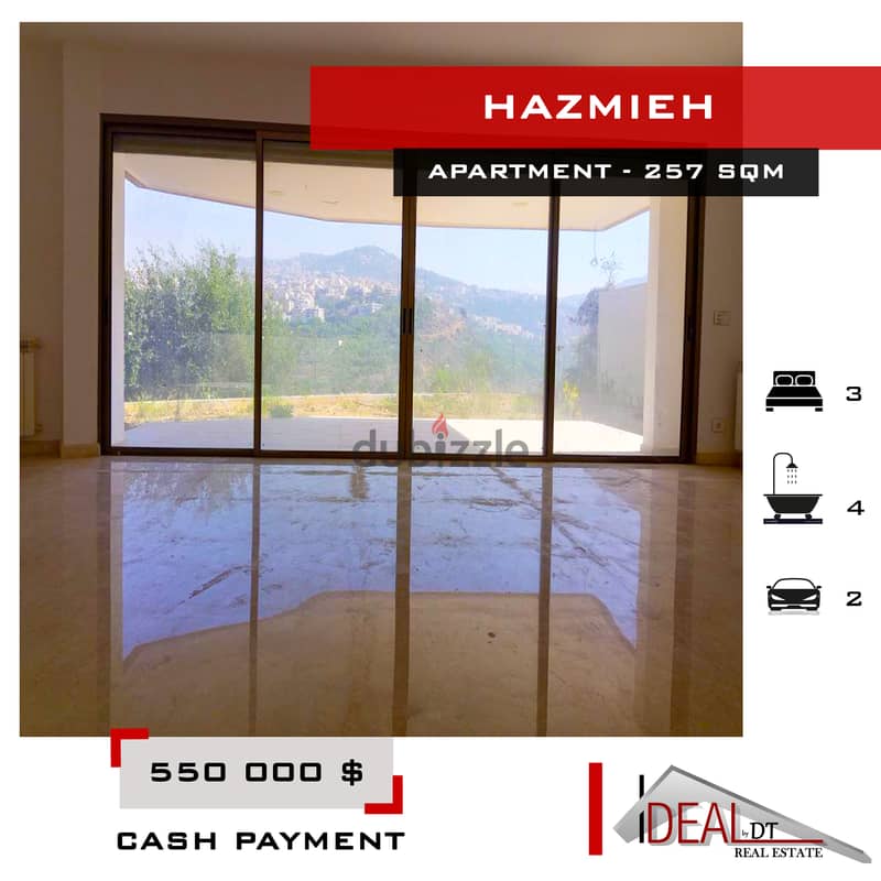 Apartment for sale in new mar takla hazmieh 257 SQM REF#ms16017 0