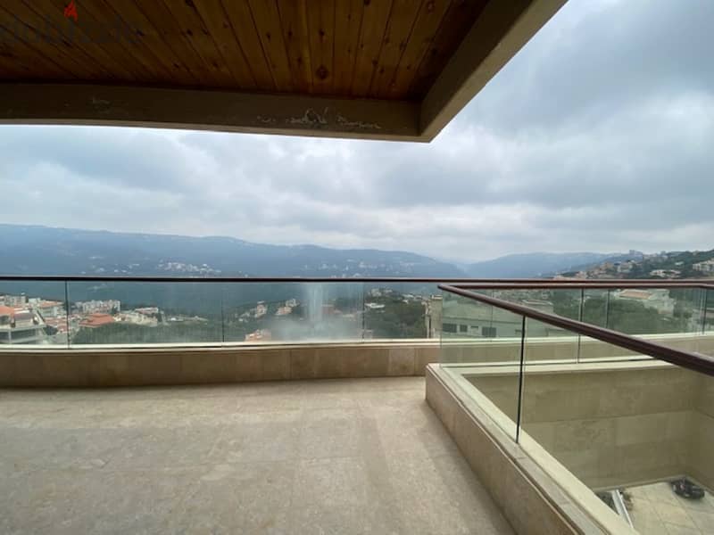 220 Sqm|Fully furnished Apartment in Broumana/Al Ouyoun|Mountain view 3