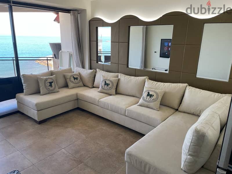 Decorated Furnished Chalet with amazing Sea View for rent in Kaslik 1