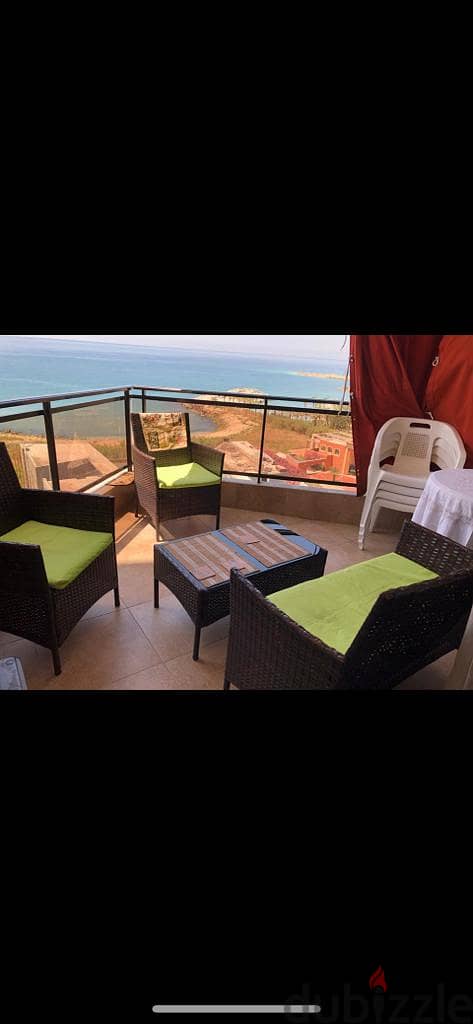 Decorated Furnished Chalet with amazing Sea View for rent in Kaslik 15