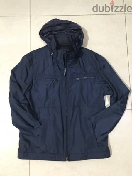 GEOX coat with foldable hoodie (new) 1