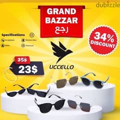 UCCELLO Sunglasses Grand Bazzar for women and men