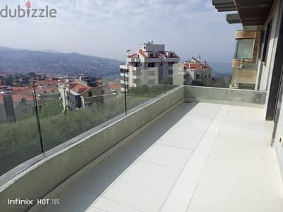 360 m2 duplex apartment+ terrace+panoramic view for sale in Ballouneh