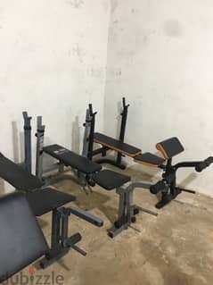 all kind of adjustable benches starting 50$ 0