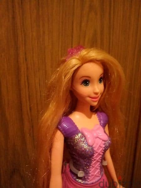 Princess RAPUNZEL TANGLED Disney Great Mattel doll mold body long hair 3