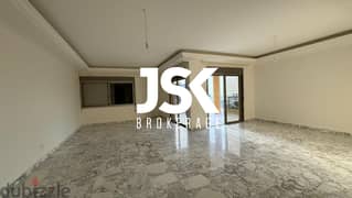 L13433-Spacious Apartment With Open SeaView for Rent In Jbeil