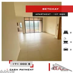 Apartment for sale in betchay 137 SQM REF#MS82067