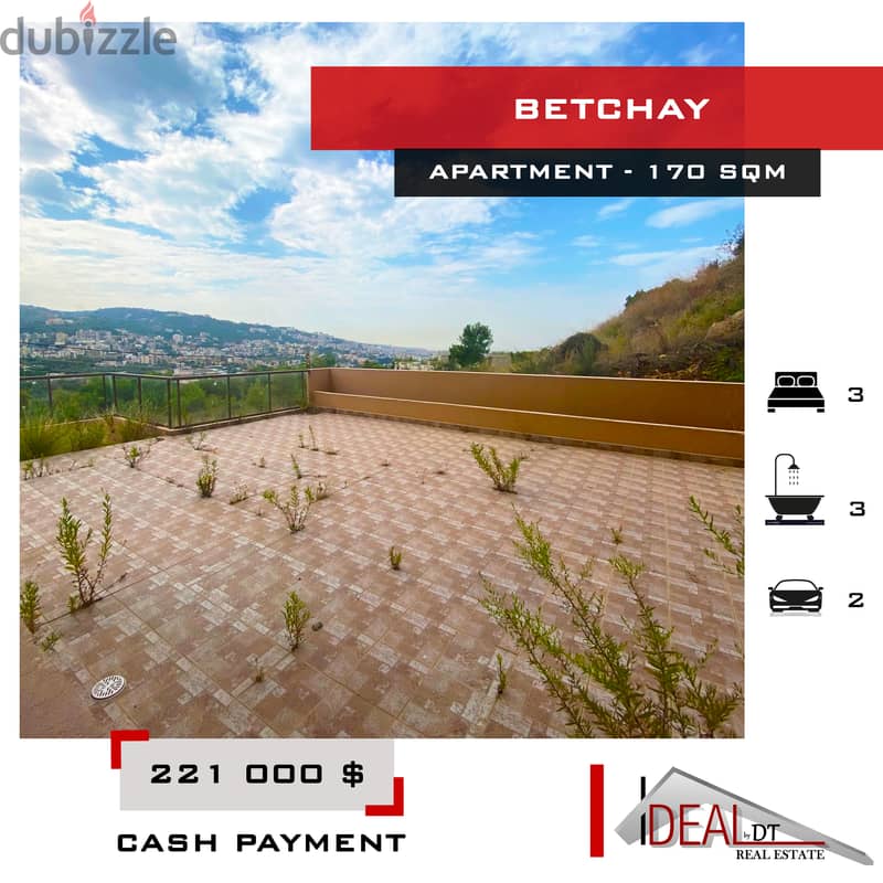 Apartment for sale in betchay 170 SQM REF#MS82068 0