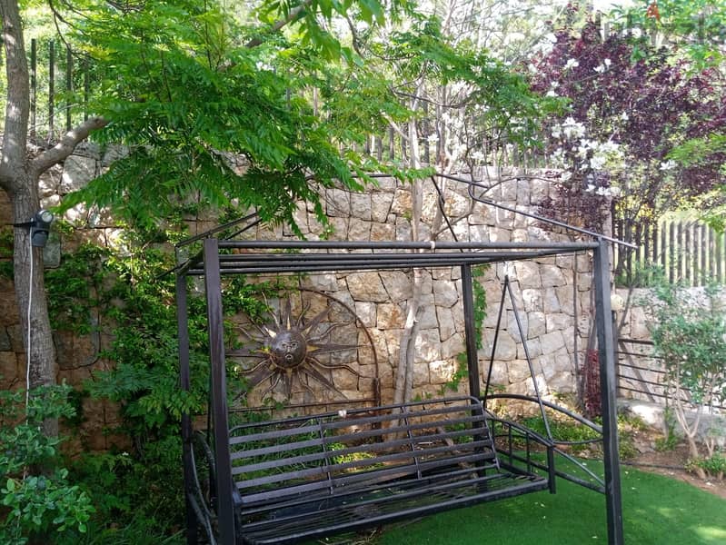 Furnished Apt, Private Garden, Baabdat 8
