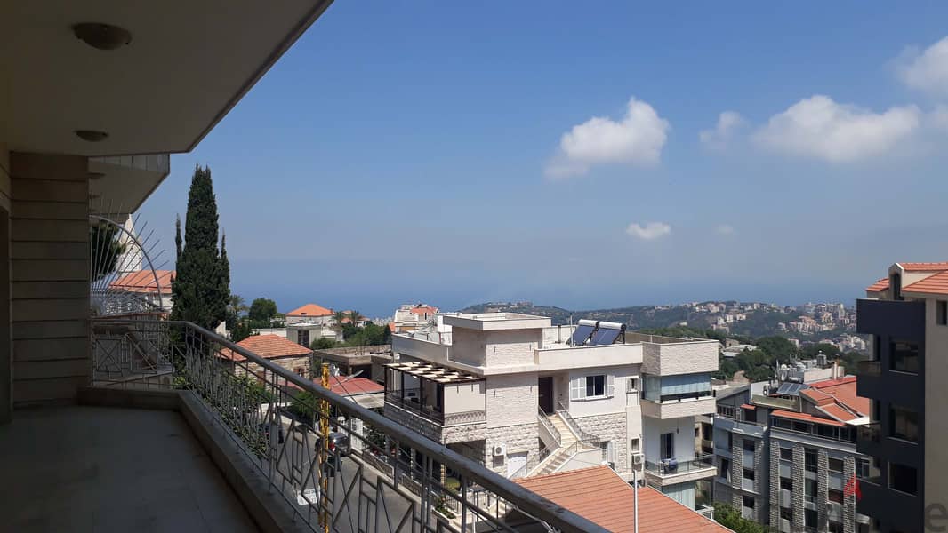 L04976 - Spacious Apartment For Sale in Qornet El Hamra with View 4