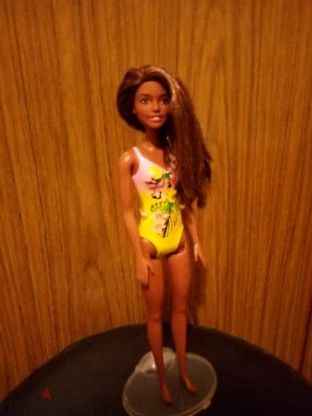 Barbie WATER PLAY AFRICAN AMERICAN molded swimsuit body great doll=15$ 6
