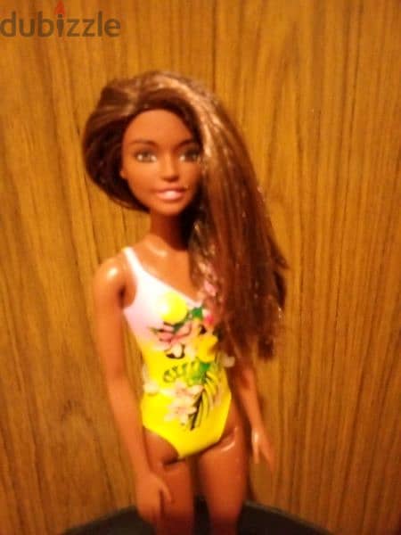 Barbie WATER PLAY AFRICAN AMERICAN molded swimsuit body great doll=15$ 1