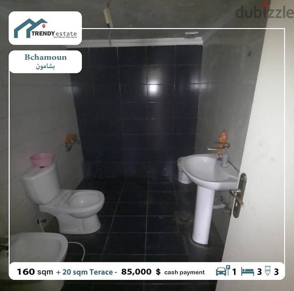 apartment  for sale in bchamoun شقة للبيع في بشامون قرب الساحة 2