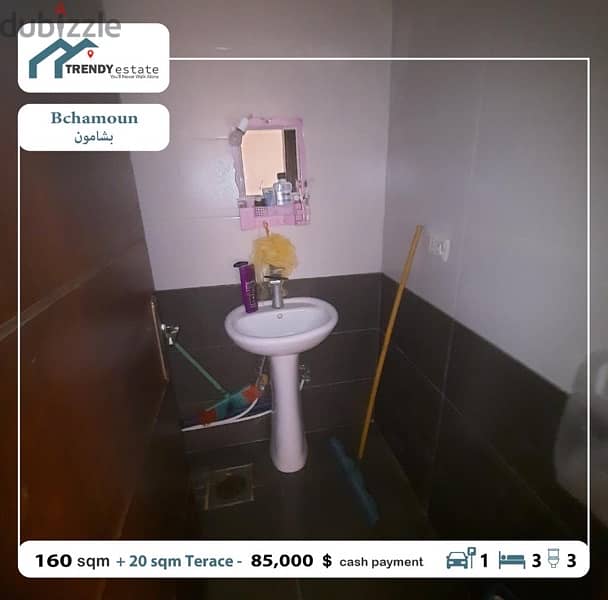 apartment  for sale in bchamoun شقة للبيع في بشامون قرب الساحة 9