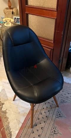 leather decorative chair