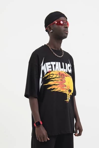 METALLICA OVERSIZED TSHIRT - All Sizes Available 3