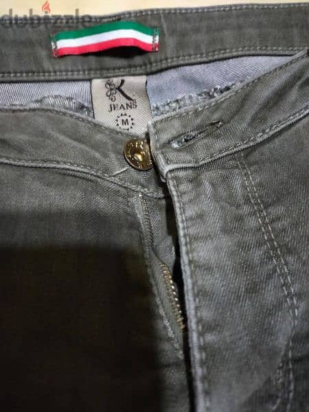 jeans Italy made size M light green 1