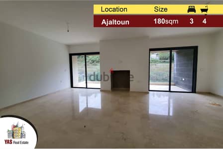 Ajaltoun 180m2 | Excellent New Flat | Prime Location | View |TO