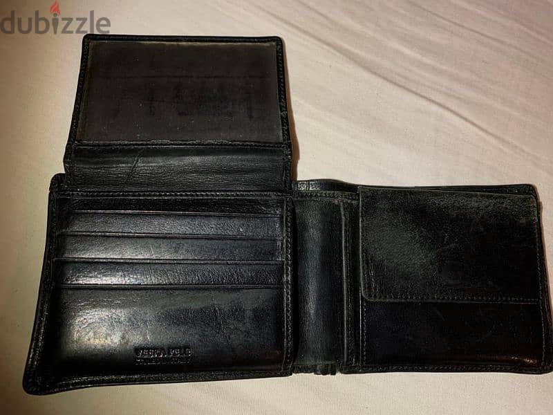 wallet  original black leather 3