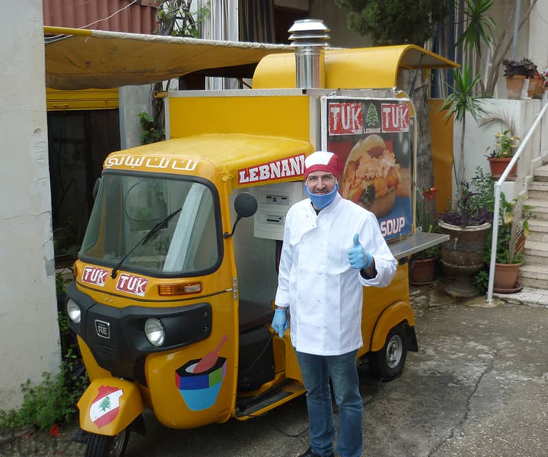 tuktuk Restaurant On Wheels مطعم تكتك متنقل 0
