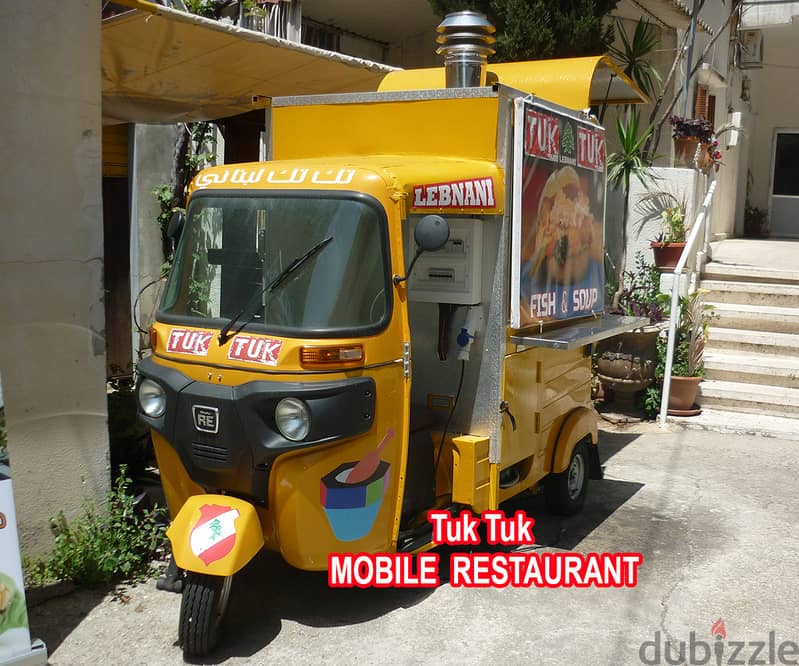 tuktuk Restaurant On Wheels مطعم تكتك متنقل 2