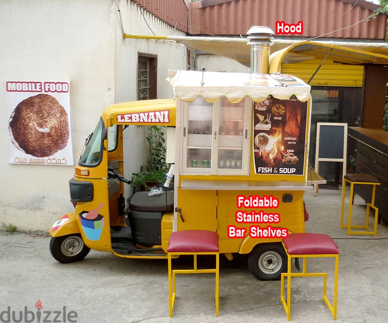 tuktuk Restaurant On Wheels مطعم تكتك متنقل 6