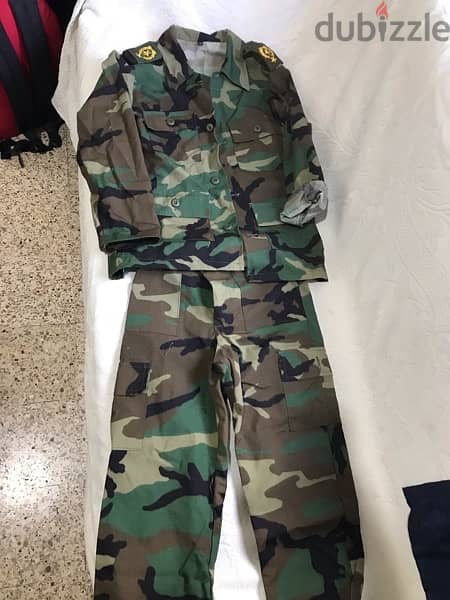 army suit for independence day بدلة عسكرية للاولاد 2