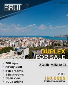 Duplex for sale in Zouk Mikhael 300 m |دوبلكس للبيع في ذوق مكايل ٣٠٠ م