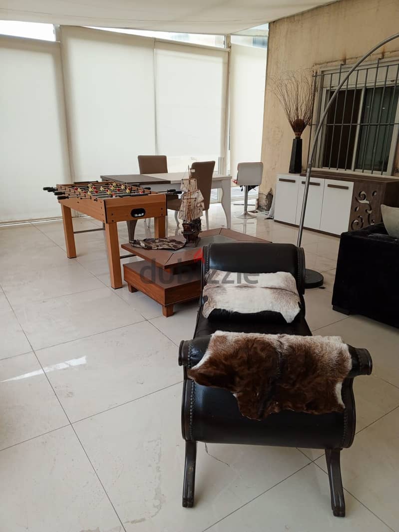 Fully Furnished In Zouk Mozbeh Prime (450Sq)With Terrace, (ZMR-134) 9