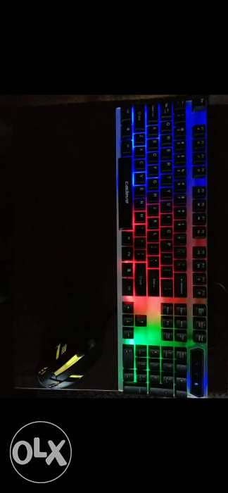 Rgb keyboard and mouse 1