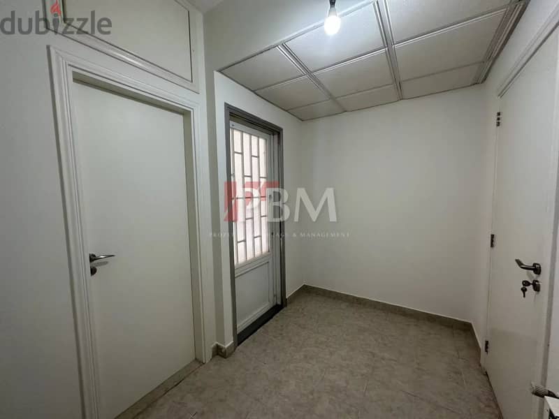 Comfortable Apartment For Sale In Badaro | Parking | 250 SQM | 4