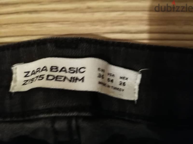 Zara basic black jeans for girls 3