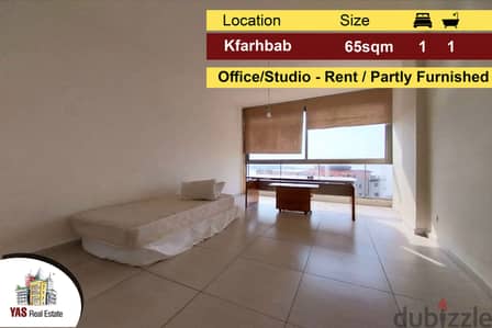 Kfarhbab 65m2 | Office or Studio | Rent | Partly Furnished |