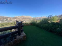 Furnished 125 m2 GF chalet+30m2 garden+mountain view for rent in Fakra
