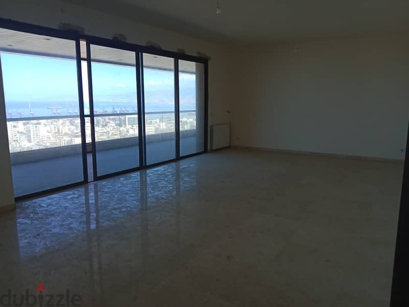 Luxurious 325 m2 apartment having an open view  for sale in Achrafieh 2