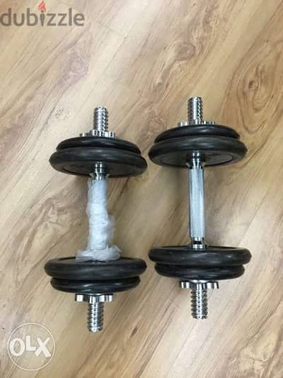 adjustable dumbels new