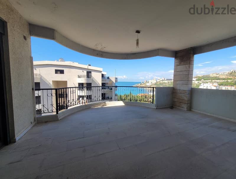 260 m2 apartment having an open sea view for sale in Kfarhabeib/Ghazir 3