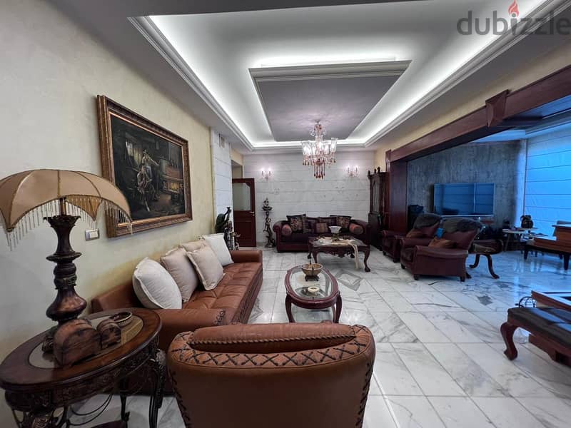 Charming 292sqm Apartment with 450sqm Terrace and Garden:  Baabdat 5