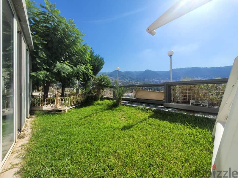 Furnished 200m2 duplex chalet+100m2 garden/terrace for sale in Tabarja 1