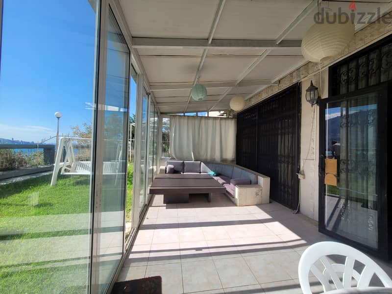 Furnished 200m2 duplex chalet+100m2 garden/terrace for sale in Tabarja 3