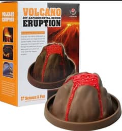 educational toys volcano eruption