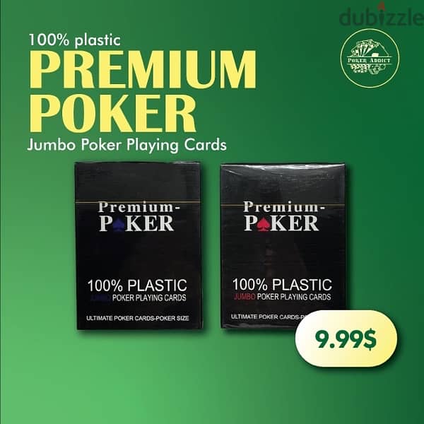 100% plastic poker cards 2